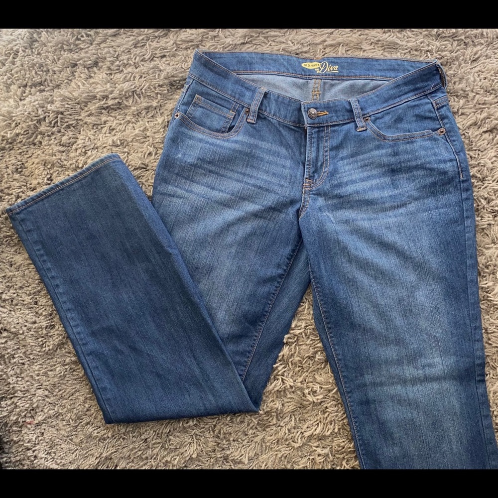 Old Navy Diva Straight Leg Jeans
